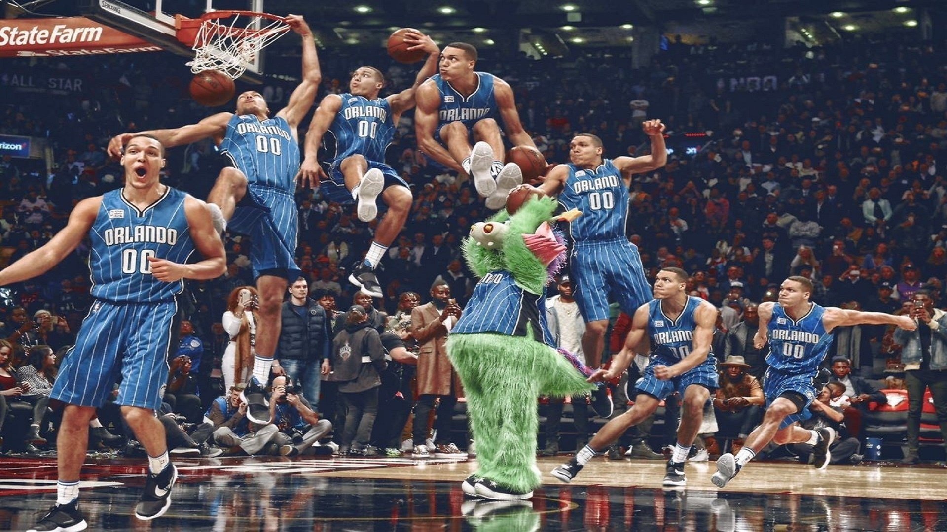 雄鹿队成员争相亮相时尚杂志封面，引发话题，雄鹿全队霸气合照